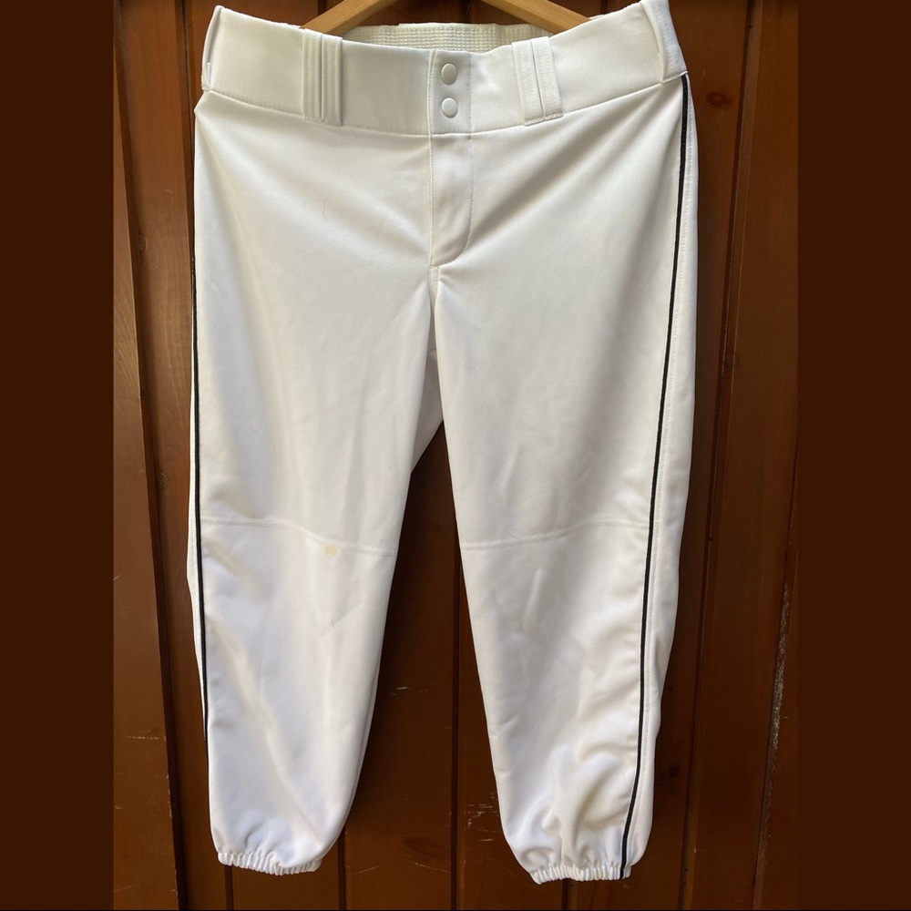 White softball pants